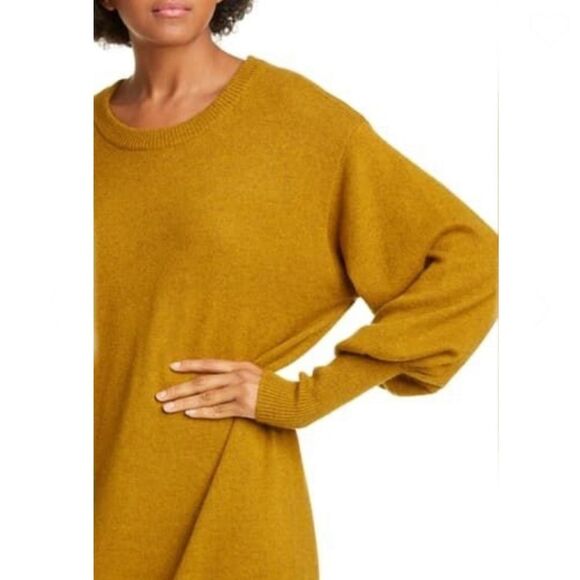 NSF CLOTHING Elise Balloon Sleeve Sweater Dress S - Picture 3 of 9